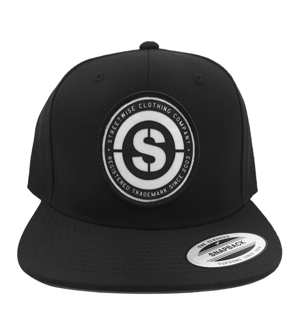 S Capsule (Black) Snap Back