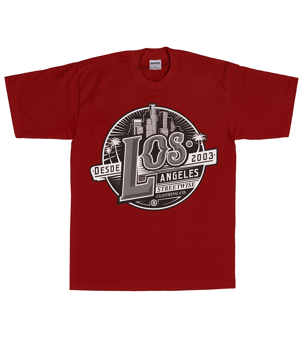 Desde Los T-Shirt (Burgundy)