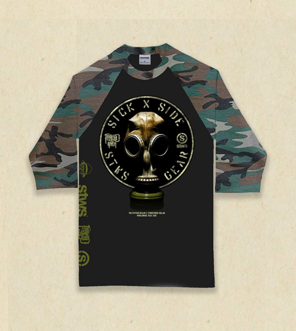Maskara (Camo/Black) Raglan
